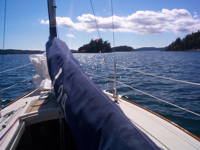 sailing boat no sails