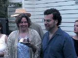 Eyeing cake