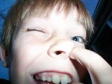 Jordan picking nose